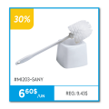 Image sur Brosse et support de cuvette en plastique